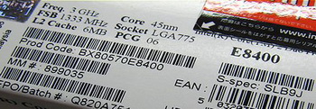 Core 2 duo e8400 E0 